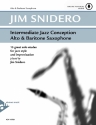 Intermediate Jazz Conception (+Online Audio) for alto and baritone saxophone