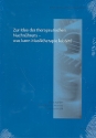 Zur Idee des therapeutischen Nachnhrens was kann Musiktherapie leisten?