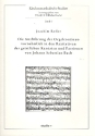 Die Ausfhrung des Orgelcontinuo vornehmlich in den Rezitativen der geistlichen Kantaten und Passionen von Johann Sebastian Bach