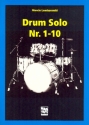 Drum Solo Nr.1-10 fr Schlagzeug