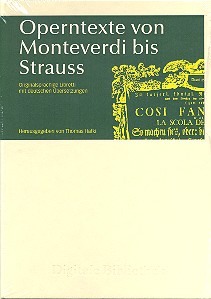 Operntexte von Monteverdi bis Strauss CD-ROM mit originalsprachlichen Libretti und deutschen bersetzungen