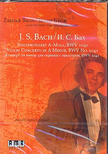 Konzert a-moll BWV1041 fr Violine und Orchester DVD-Video