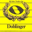 100 Jahre Musikverlag Doblinger