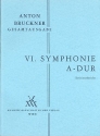 Sinfonie A-Dur Nr.6 fr Orchester kritischer Bericht