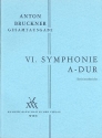Sinfonie A-Dur Nr.6 fr Orchester kritischer Bericht