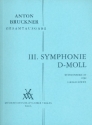 Sinfonie d-Moll Nr.3  kritischer Bericht fr alle Fassungen