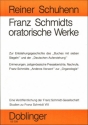 FRANZ SCHMIDTS ORATORISCHE WERKE ZUR ENTSTEHUNGSGESCHICHTE DES BUCHES MIT SIEBEN SIEGELNU. A.