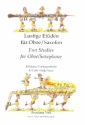 Lustige Etden fr Oboe (Saxophon)