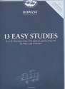 13 easy Studies (+ 2 CD's) for piano and orchestra for 2 pianos