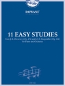 11 easy Studies (+2 CD's) for piano and orchestra for 2 pianos