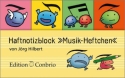 Haftnotizblock Musik-Heftchen  