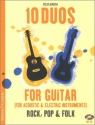 10 Duos (+CD) fr 2 Gitarren/Tabulatur Spielpartitur