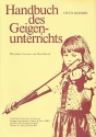 Handbuch des Geigenunterrichts  