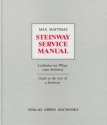 Steinway Service Manual Leitfaden zur Pflege eines Steinway