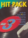 Hit Pack Band 3: Top Hits der letzten 40 Jahre mit Melodiestimme, Gitarren- und Keyboardakkorden und Texten