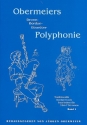 Obermeiers Bordun-Polyphonie Band 1 Traditionelle Bordunmusik für 3 bis 7 Stimmen,      Partitur