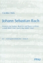 Johann Sebastian Bach - Konzerte fr Violine, Streicher und Bc a-Moll BWV1041 und E-Dur BWV1042 Ein - vorwiegend analytischer - Versuch