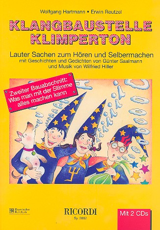 Klangbaustelle Klimperton 2. Bauabschnitt (+2 CD's) was man mit der Stimme alles machen kann Folge 11-20