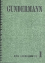 Gundermann Das Liederbuch Band 1 Melodieausgabe mit Akkordsymbolen und Guitar Boxes