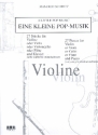 Eine kleine Pop-Musik (+CD) fr Violine (Flte/Viola/Violoncello) und Klavier Violine