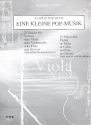 Eine kleine Pop-Musik fr Violine (Flte/Viola/Violoncello) und Klavier Viola