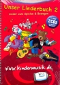Unser Liederbuch Band 2 (+2 CD's) Lieder zum Spielen & Bewegen Liederbuch