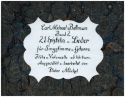 21 Episteln und Lieder fr Gesang und Gitarre (Flte, Violoncello ad lib) Partitur