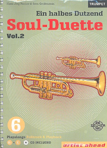Ein halbes Dutzend Soul-Duette Band 2 (+CD) fr 2 Trompeten in C (B)