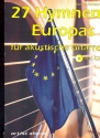 27 Hymnen Europas (+CD) fr akustische Gitarre