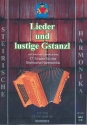 Lieder und lustige Gstanzl (+CD) fr Steirische Harmonika (mit Text)
