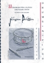 33 bungen (+CD) fr 2 Piccoloflten und Snare Drum Ausgabe fr Flten in Ces