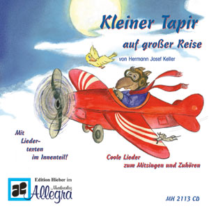 Kleiner Tapir auf grosser Reise CD Coole Lieder zum Mitsingen und Zuhren