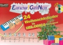24 Weihnachtslieder (+CD) fr Melodica (mit Schlauch/zweihndig) (mit Texten)