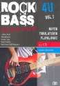 Rock Bass 4 U vol.1 (+CD): fr E-Bass/Tabulatur