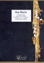 Ave Maria fr 4 Saxophone (SATBar/AATBar) Partitur und Stimmen