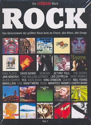 Rock Band 1 Das Gesamtwerk der gr��ten Rock-Acts im Check: alle Alben, alle Songs Hardcover