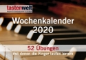 Tastenwelt Kalender 2020 Wochenkalender 15 x 21 cm