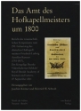 Das Amt des Hofkapellmeisters um 1800