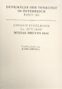 Denkmler der Tonkunst in sterreich Band 160 Missae breves