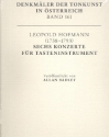 Denkmler der Tonkunst in sterreich Band 161 6 Konzerte fr Tasteninstrument