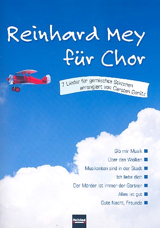 Reinhard Mey fr gem Chor und Klavier Partitur