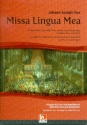 Missa lingua mea fr Soli, gem Chor, 2 Violinen, Bass und Orgel Klavierauszug / Orgelauszug
