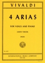 4 Arias for high voice and Piano