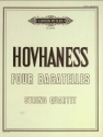 4 Bagatellen op.30 f�r Streichquartett Partitur und Stimmen