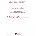4 Fables n�2 - Le Lapin et les pruneaux pour violoncelle et piano