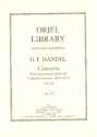 4 Movements from the Concerto grosso op.6,3  for 4 recorders (SATB) score and parts