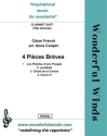 4 Pi�ces br�ves for 2 clarinets in Bb