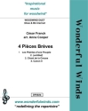 4 Pi�ces br�ves for oboe and clarinet in Bb