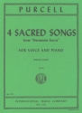 4 sacred Songs for high voice and piano (en)