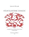 4 slavonic Dances op.46,2 for 4 clarinets and bass clarinet (opt.) score and parts